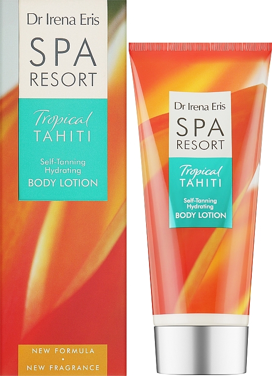 Moisturizing Self-Tanning Body Lotion - Dr Irena Eris Spa Resort Tropical Tahiti Self-Tanning Hydrating Body Lotion — photo N2