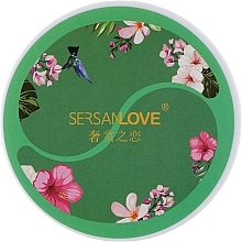 Green Tea Hydrogel Patches - Sersanlove Eye Mask — photo N2