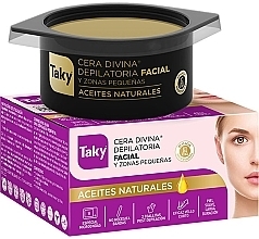 Fragrances, Perfumes, Cosmetics Face Depilation Wax with Natural Oils - Taky Facial Depilatory Wax With Natural Oils