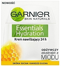 Fragrances, Perfumes, Cosmetics Honey Face Cream - Garnier Skin Naturals Essentials Hydration