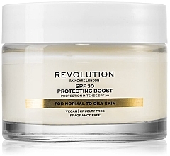 Fragrances, Perfumes, Cosmetics Cream for Normal and Oily Skin - Revolution Skincare Protecting Boost For Normal To Oily Skin SPF30