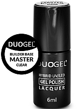 Fragrances, Perfumes, Cosmetics Hybrid Nail Base Coat - Duogel Builder Base Master Clear