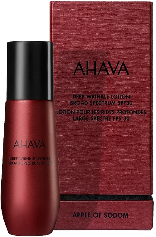 GIFT! Anti Deep Wrinkle Lotion SPF 30 - Ahava Apple Of Sodom Deep Wrinkle SPF 30 Lotion (mini) — photo N1