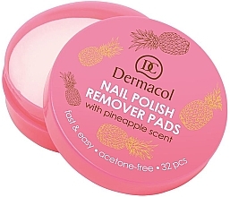 Fragrances, Perfumes, Cosmetics Nail Polish Remover Pads - Dermacol Nail Polish Remover Pads