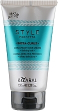 Fragrances, Perfumes, Cosmetics Curly & Wavy Hair Cream - Kaaral Style Perfetto Insta Curls Curly Wavy Hair Cream