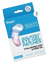 Fragrances, Perfumes, Cosmetics Eye Patches - Beauty Formulas Dual Effect Eye Gel Patches