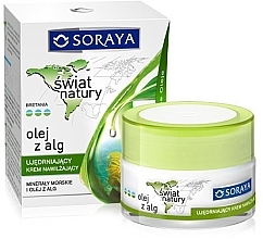 Fragrances, Perfumes, Cosmetics Moisturizing Face Cream - Soraya World of Nature Moisturising Cream with Algae Oil