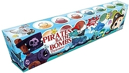 Bath Bomb Set - Chlapu Chlap Pirates Bath Bombs (b/bomb/7x50g)  — photo N1