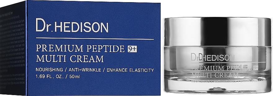 Face Remodulator Cream '9 Peptides' - Dr.Hedison Premium Peptide Multi 9+ Cream — photo N2