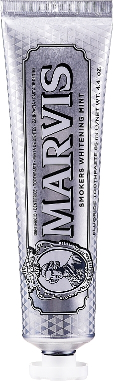 Smokers Whitening Mint Toothpaste - Marvis Smokers Whitening Mint — photo N1