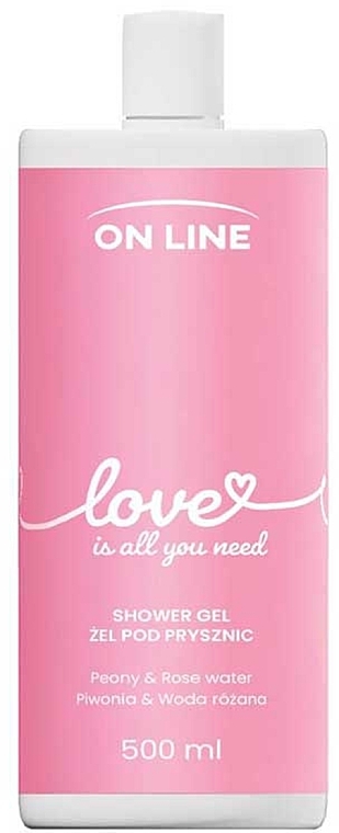 Peony & Rose Water Shower Gel - On Line Love Shower Gel — photo N1