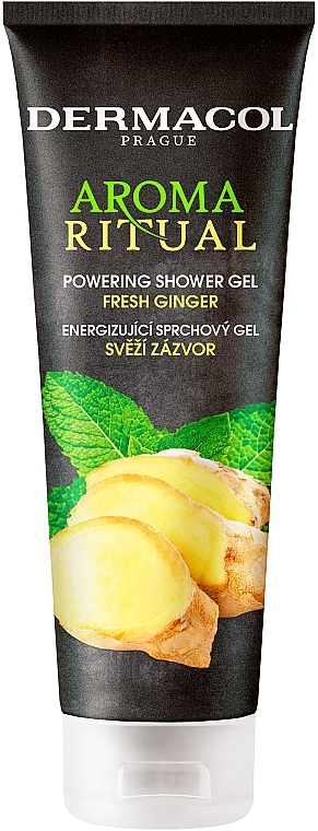 Fresh Ginger Shower Gel - Dermacol Aroma Ritual Powering Shower Gel — photo N1