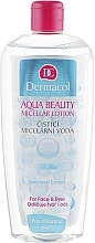 Fragrances, Perfumes, Cosmetics Cleansing Micellar Water for Young Skin - Dermacol Aqua Beauty Micellar Lotion
