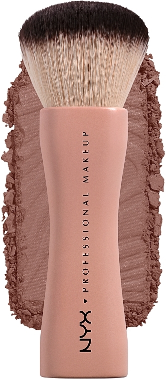 Bronzer Brush for Smooth Blending - Nyx Professional Make Up Buttermelt Bronzer Brush — photo N3