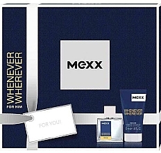 Mexx Whenever Wherever For Him - Set (edt/30ml + sh/gel/50ml) — photo N1