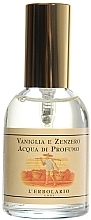 Fragrances, Perfumes, Cosmetics L'erbolario Acqua Di Profumo Vanilla & Ginger - Eau (mini size)