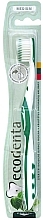 Fragrances, Perfumes, Cosmetics Medium Toothbrush, green - Ecodenta Medium-Bristled Toothbrush