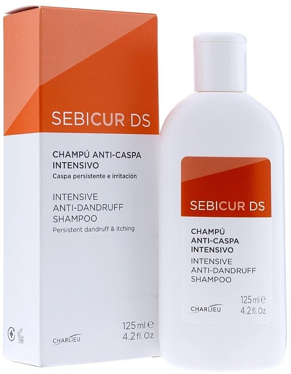 Intensive Anti-Dandruff Shampoo - Charlieu Sebicur DS Intensive Anti-Dandruff Shampoo — photo N2
