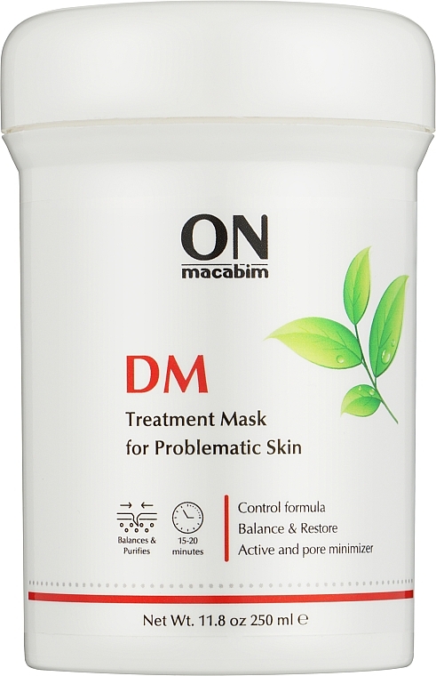 Sebum-Regulating Anti-Acne Mask - Onmacabim DM Acne Treatment Mask — photo N3