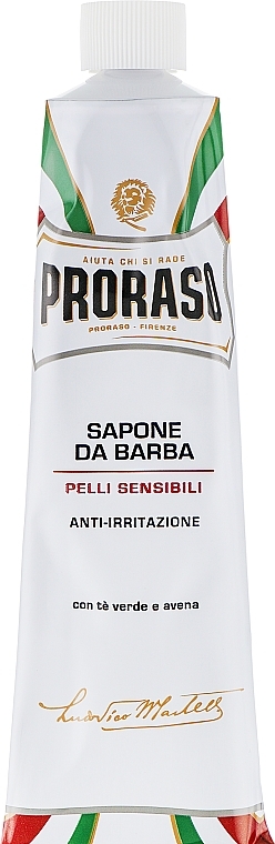 Set - Proraso Classic Shaving Metal White "Toccasana" (pre/cr/100ml + sh/cr/150ml + ash/cr/100ml) — photo N14