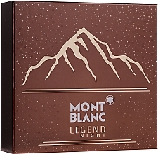 Fragrances, Perfumes, Cosmetics Montblanc Legend Might - Set (edp/100ml + ash/balm/100ml + sh/gel/100ml)