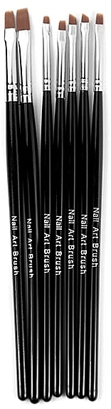 Gel Brush Set, 7 pcs - NeoNail Professional — photo N1