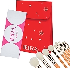 Fragrances, Perfumes, Cosmetics Set - Ibra Gift Set 6 (pallet/6.9g + brushes/9pcs)