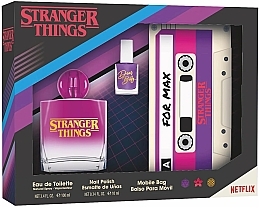 Air-Val International Netflix Stranger Things - Set (edt/100ml + n/polish/10ml + bag) — photo N2