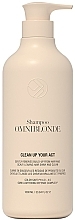 Deep Cleansing Shampoo for Blonde Hair - Omniblonde Clean Up Your Act Detox Shampoo — photo N1