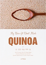 Fragrances, Perfumes, Cosmetics Quinoa Face Sheet Mask - A'Pieu My Skin-Fit Sheet Mask Quinoa