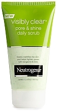 Fragrances, Perfumes, Cosmetics Facial Scrub - Neutrogena Visibly Clear Pore And Shine Daily Scrub