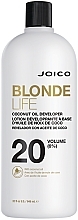 Fragrances, Perfumes, Cosmetics Oxidizing Cream 6% - Joico Blonde Life Coconut Oil Developer 20 Volume