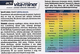 Dietary Supplement - Aflofarm Acti Vita-Miner Suplement Diety — photo N2