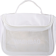 Fragrances, Perfumes, Cosmetics Cosmetic Bag KS46B, white - Ecarla Washbag