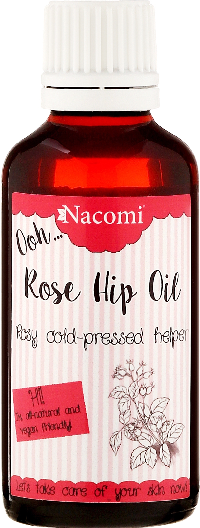 Dry Skin Oil - Nacomi Wild Rose Oil — photo 50 ml