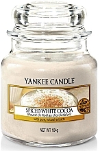 Fragrances, Perfumes, Cosmetics Candle in Glass Jar - Yankee Candle Spiced White Cocoa