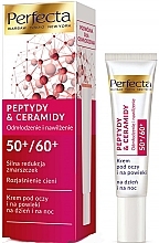 Fragrances, Perfumes, Cosmetics Anti-Wrinkle Eye and Lid Cream - Perfecta Peptydy & Ceramidy Cream 50+ 