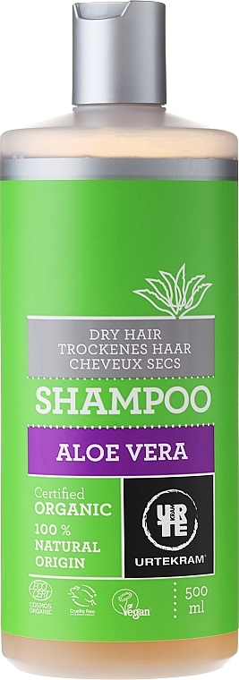 Dry Hair Shampoo "Aloe Vera" - Urtekram Aloe Vera Shampoo Dry Hair — photo N2