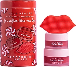 Set - NCLA Beauty Peppermint Swirl Lip Care Set — photo N1