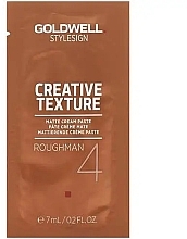 Fragrances, Perfumes, Cosmetics Strong Hold Matte Cream Paste - Goldwell Style Sign Texture Roughman (sachet)