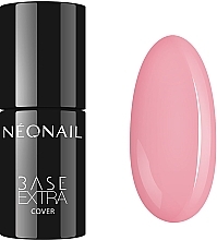 Gel Polish Base Coat - NeoNail Professional Base Extra Cover — photo N2