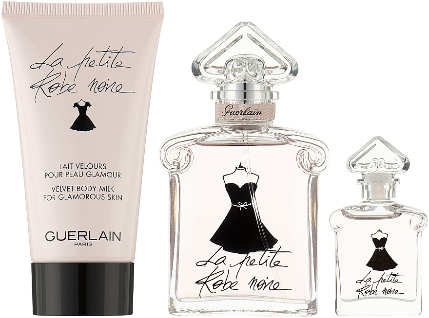 Guerlain La Petite Robe Noire - Set (edt/50ml + edt/5ml + b/milk/75ml) — photo N2