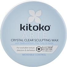 Sculpting Shiny Hair Wax - Affinage Kitoko Arte Crystal Clear Sculpting Wax — photo N2