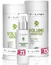 Fragrances, Perfumes, Cosmetics Set - T-LAB Professional Volume Booster Line (smp/250ml + spray/125ml + cond/250ml)