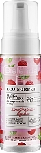 Raspberry Face Foam - Bielenda Eco Sorbet Moisturizing & Soothing Micellar Foam Cleanser — photo N1