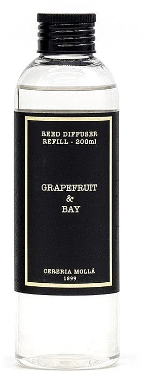 Cereria Molla Grapefruit & Bay - Reed Diffuser (refill) — photo N1