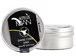 Fragrances, Perfumes, Cosmetics Hair Wax - Sensus Man Shine Code Wax