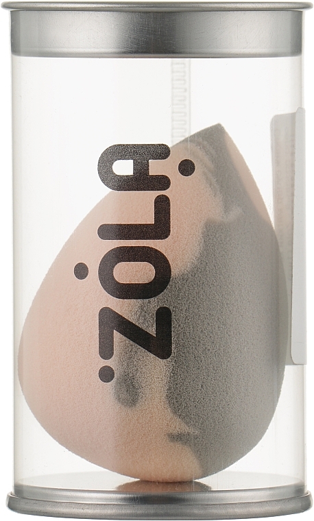 Supersoft Drop Sponge, grey-pink - Zola — photo N2