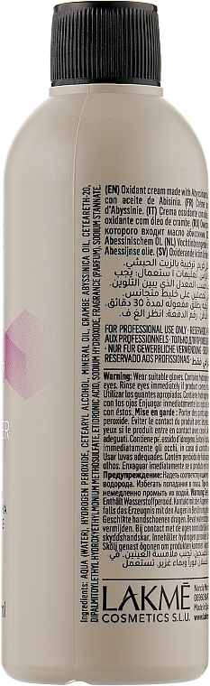 Oxidizing Cream - Lakme Color Developer 6V (1,8%) — photo N2