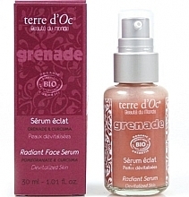 Fragrances, Perfumes, Cosmetics Skin Glow Face Serum - Terre d'Oc Grenade Radiant Face Serum